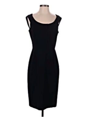 Carlisle Black Midi Sheath Dress